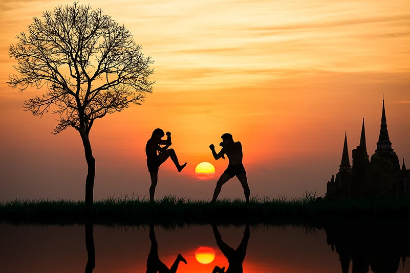 Muay Thai has gained international success as a form of self-defence, and as a culture of fitness.