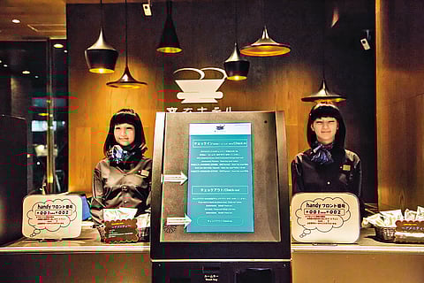 All rooms at Henn Na Hotel are equipped with a natural radiant cooling system