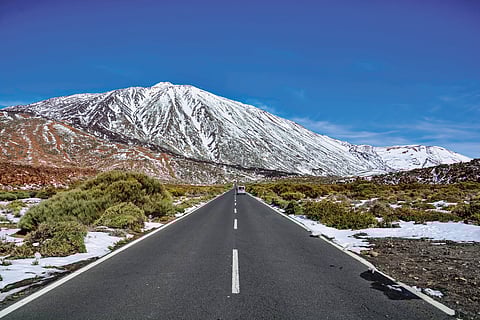 El Teide's summit is Spain's highest point