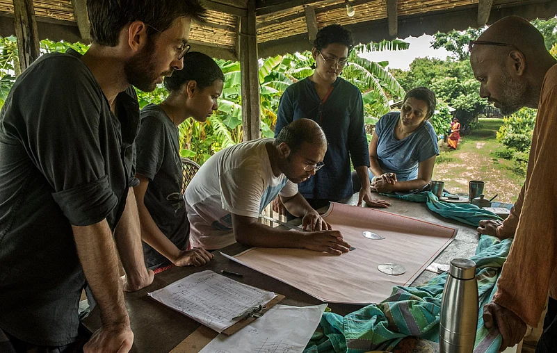 An afternoon spent mapping permaculture principles at Smell of the Earth