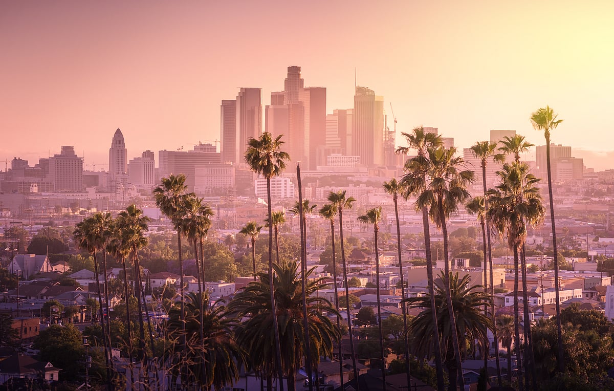 Shutterstock : Los Angeles is home to many restaurants and bars