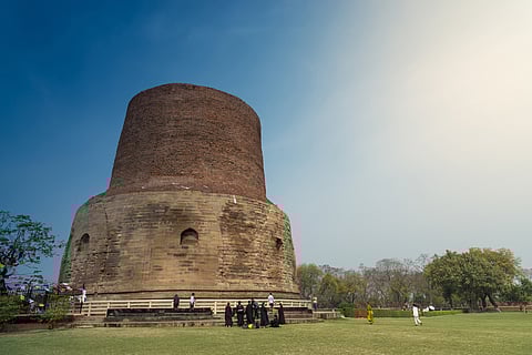 Dhamekh Stupa in Sarnath, Varanasi, UP