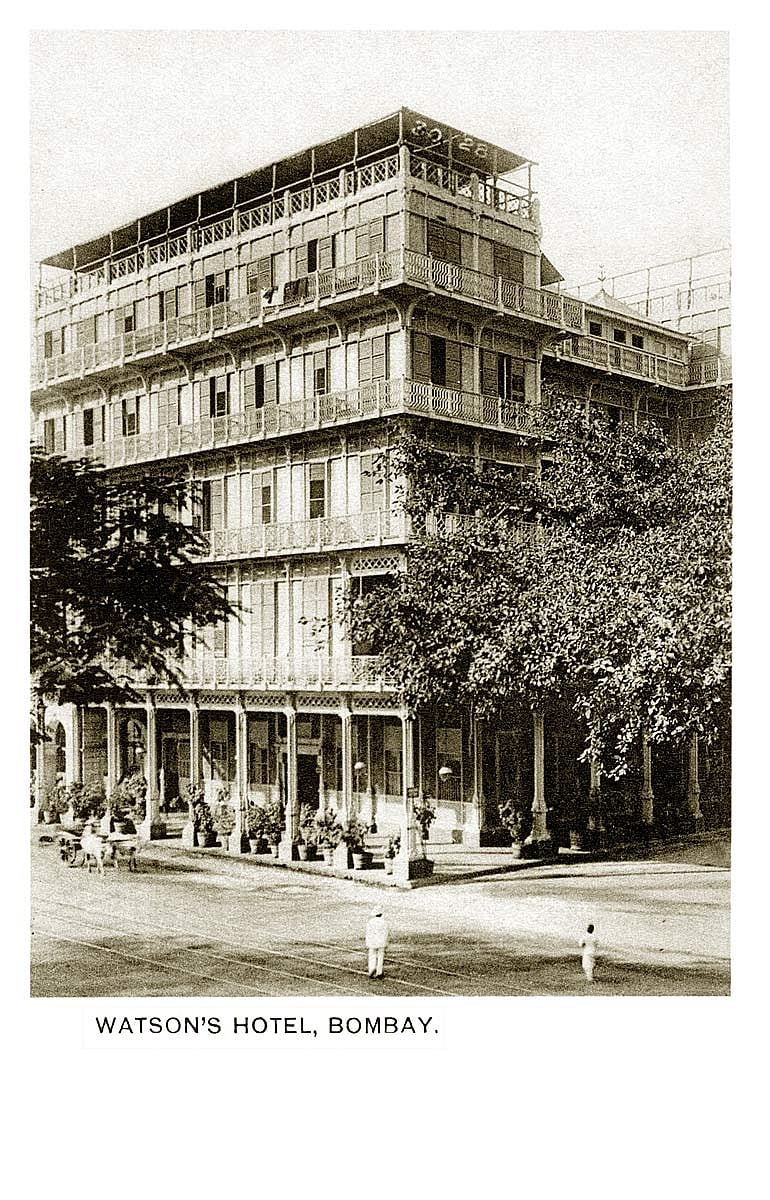 Watsons Hotel, Bombay