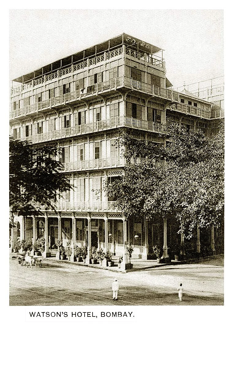 Watsons Hotel, Bombay