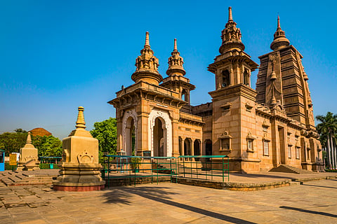 Sarnath is one of the most popular Buddhist hubs in Uttar Pradesh