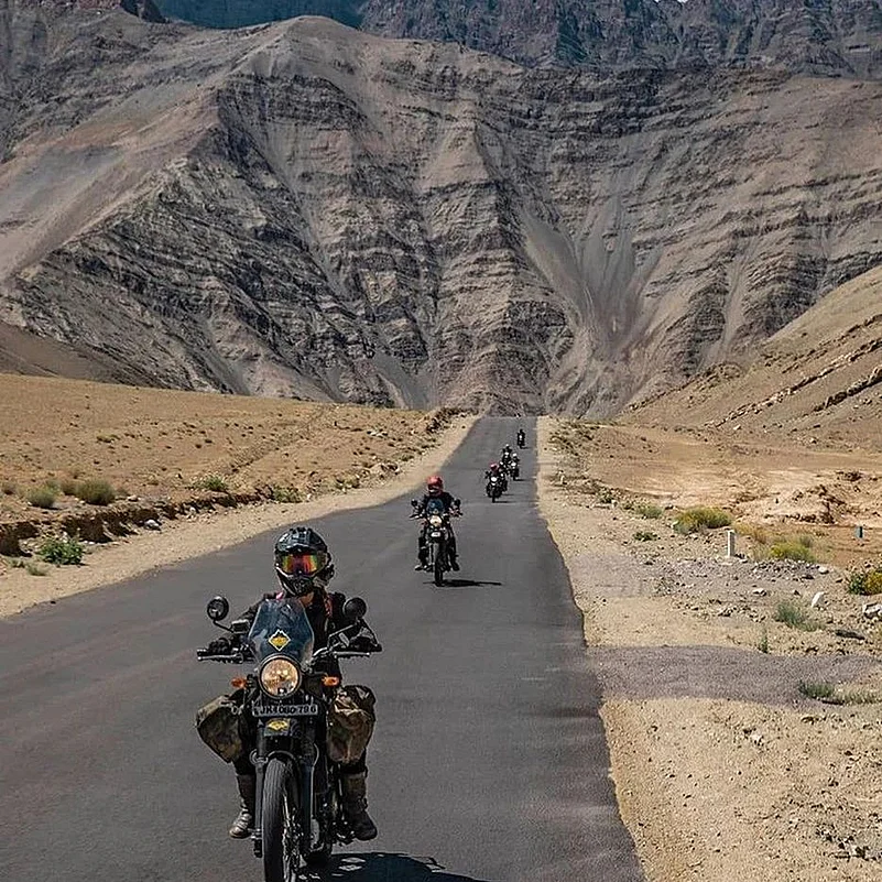 Bikers also frequent Magnetic Hill