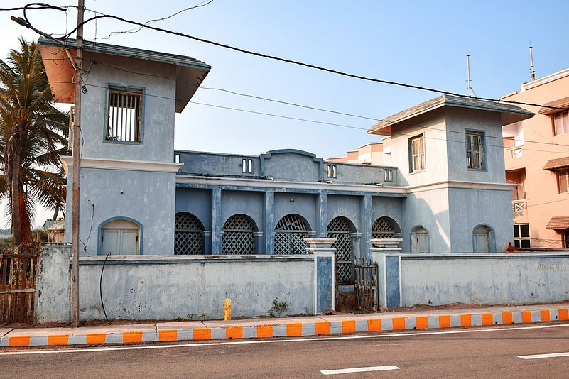 A house near Gopalpur beach in Odisha