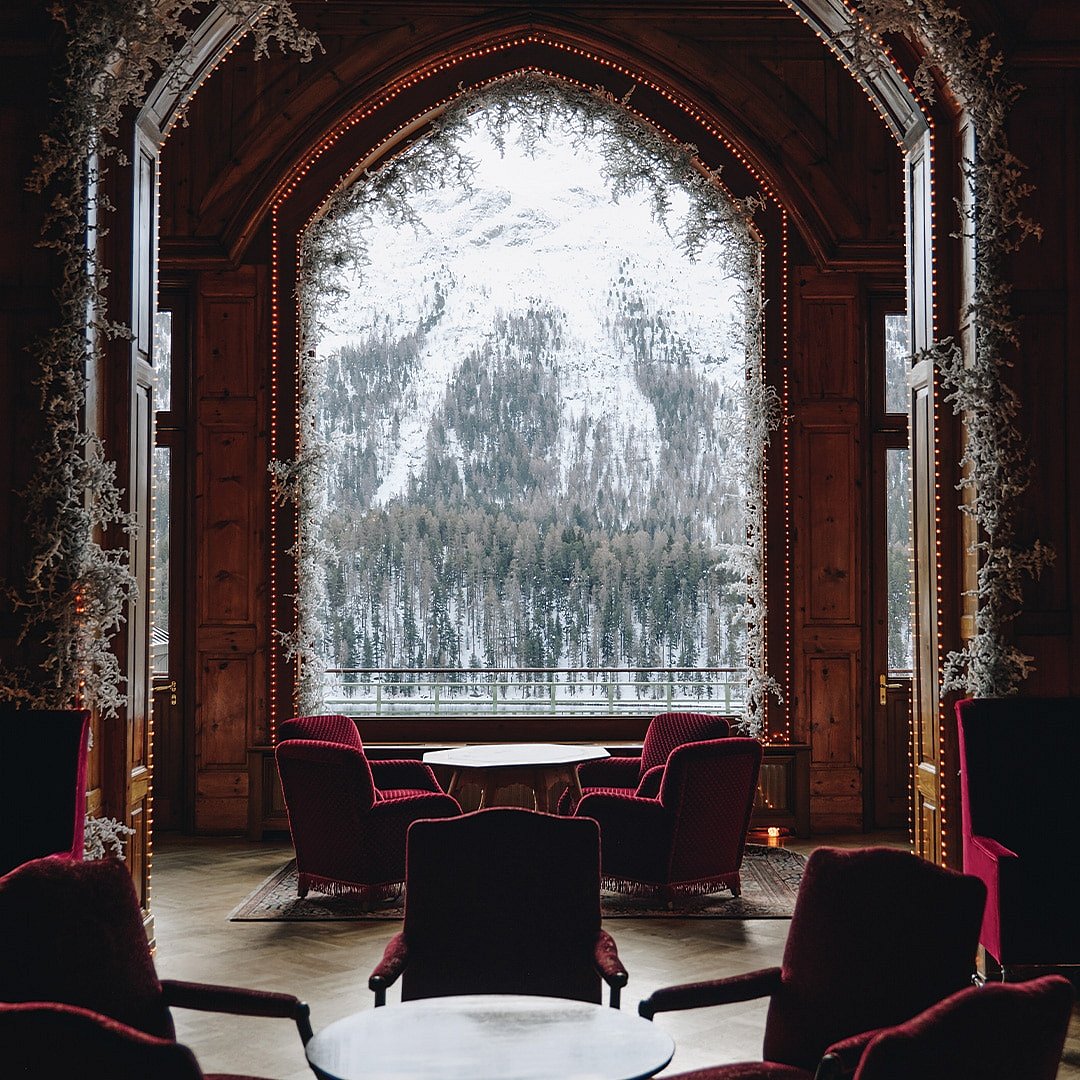 A winter wedding venue straight from a fairy tale
