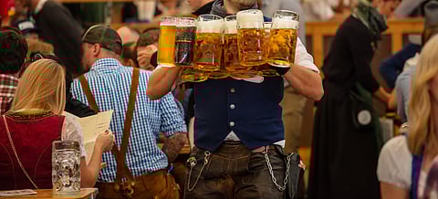 One cannot miss the famous beers of Oktoberfest