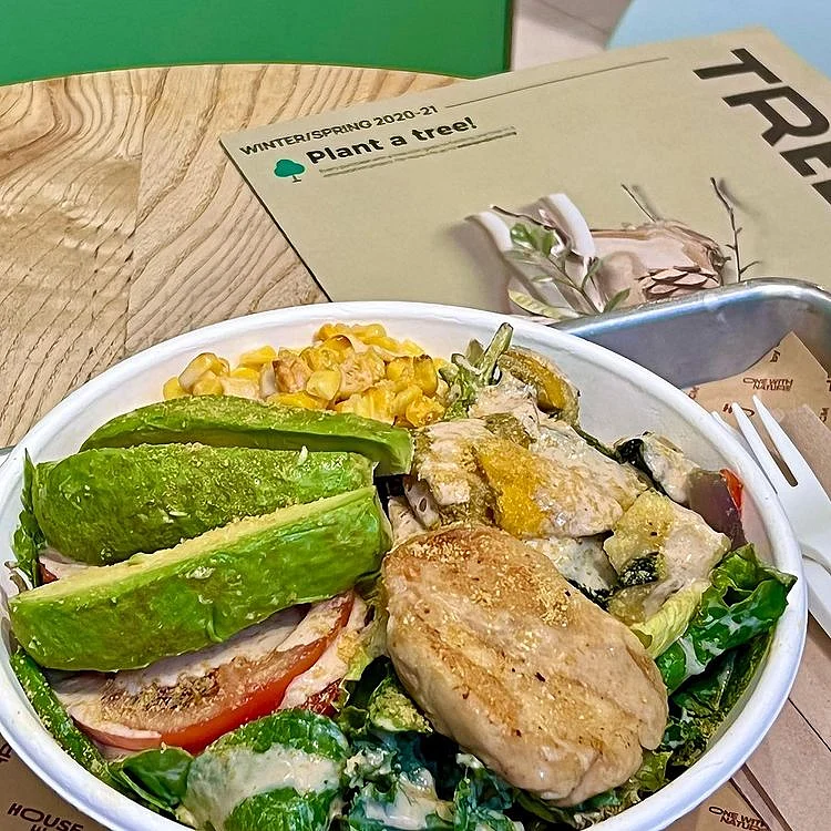 A customised bowl at Treehouse