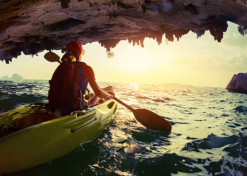 Thailand is home to many ancient limestone caves