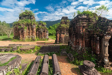 Remains of Hindu Temples