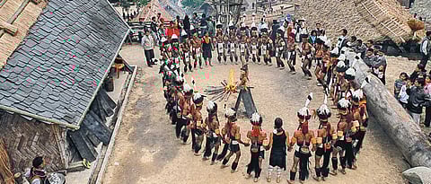 The Angami festival
