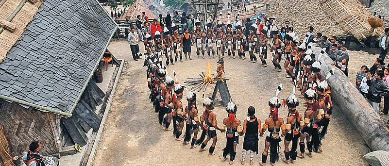 The Angami festival