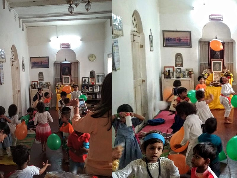 The kindergarten school in the Nipponzan Myohoji Buddhist Temple
