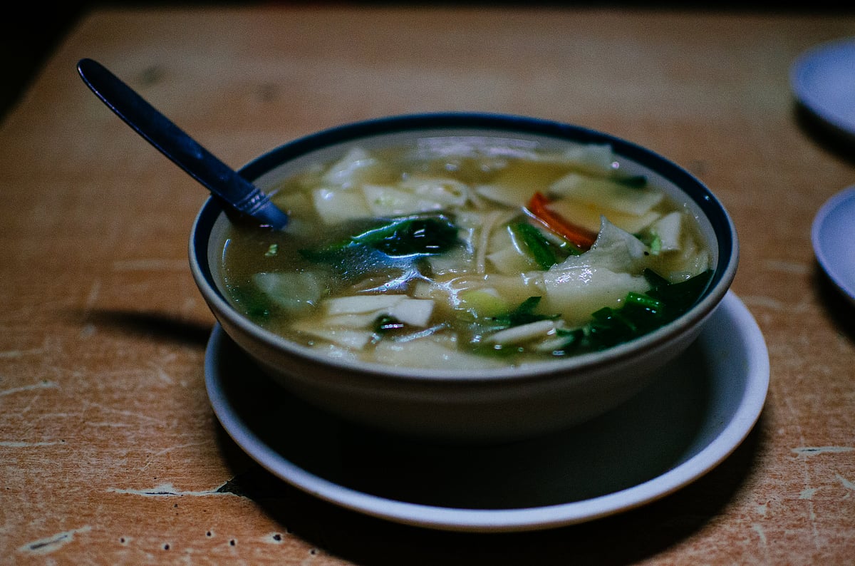 Local thukpa from Ladakh