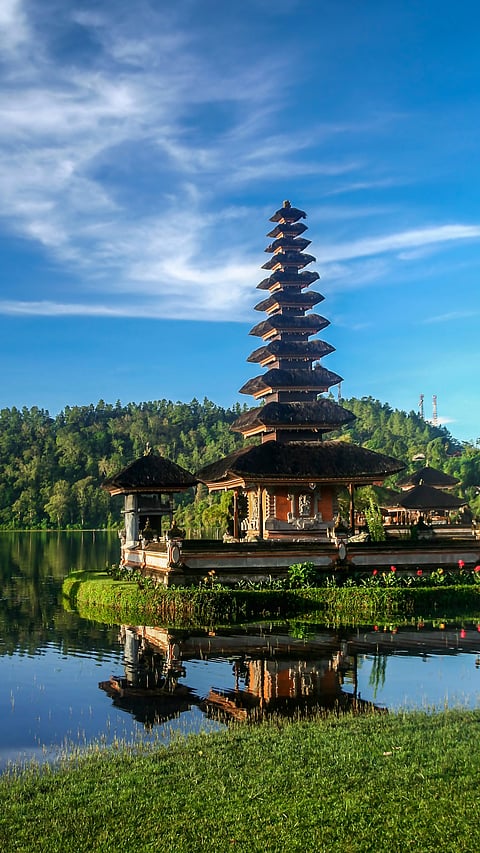 A view of Bali