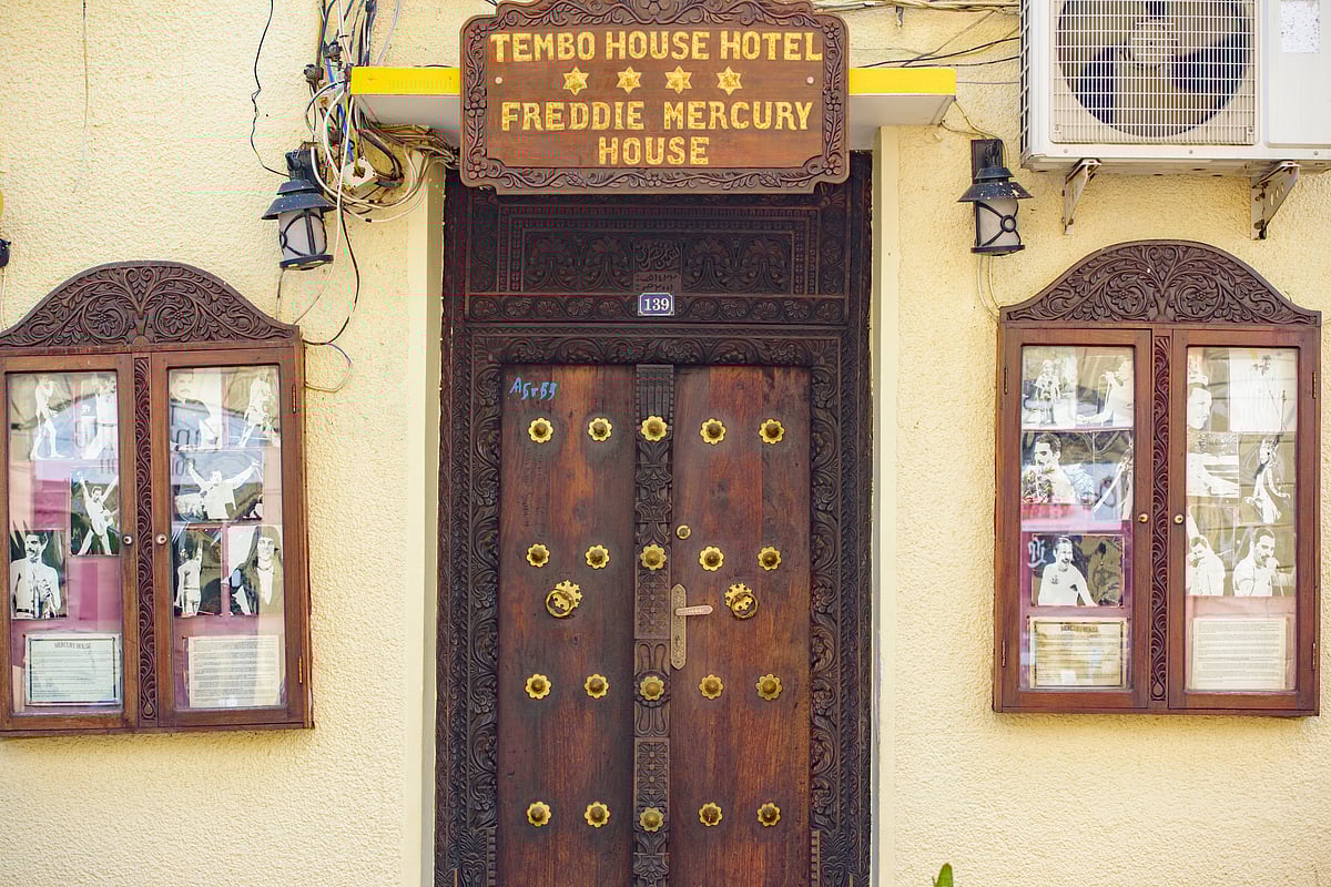 The Tembo House Hotel and Freddie Mercury House, Zanzibar