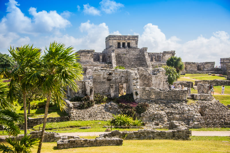 Maya Riviera beside the Caribbean