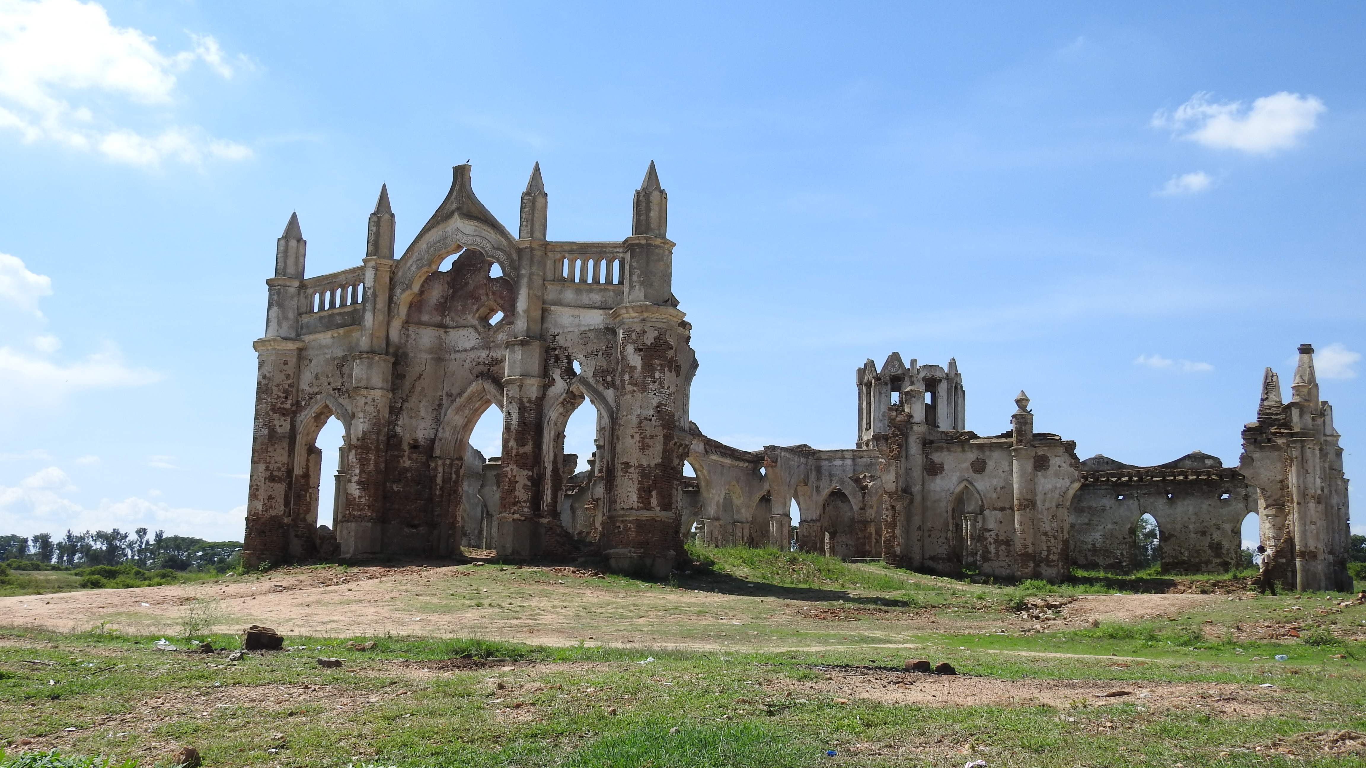 The church is a beautiful example of Gothic architecture