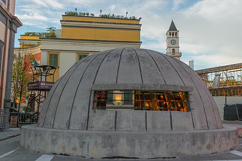 A bunker in Tirana