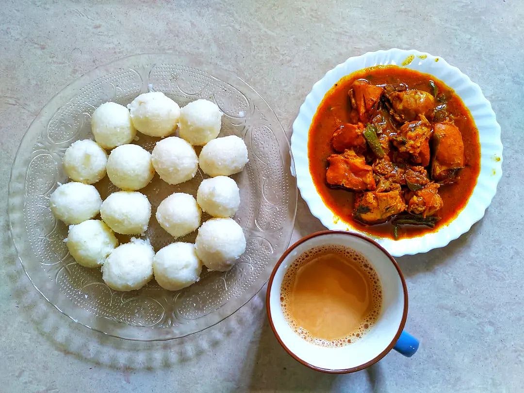 Kadambuttu and Coorg Chicken Curry