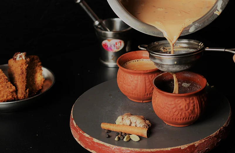 Masala chai includes an infusion of diverse spices