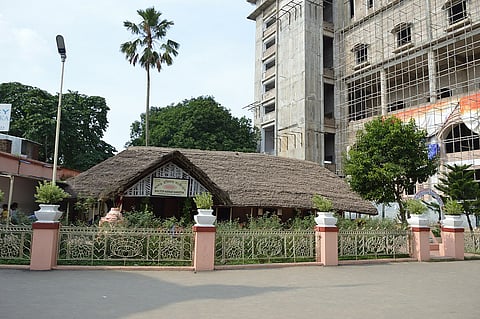 Bhajan Kutir inside ISKCON Mayapur