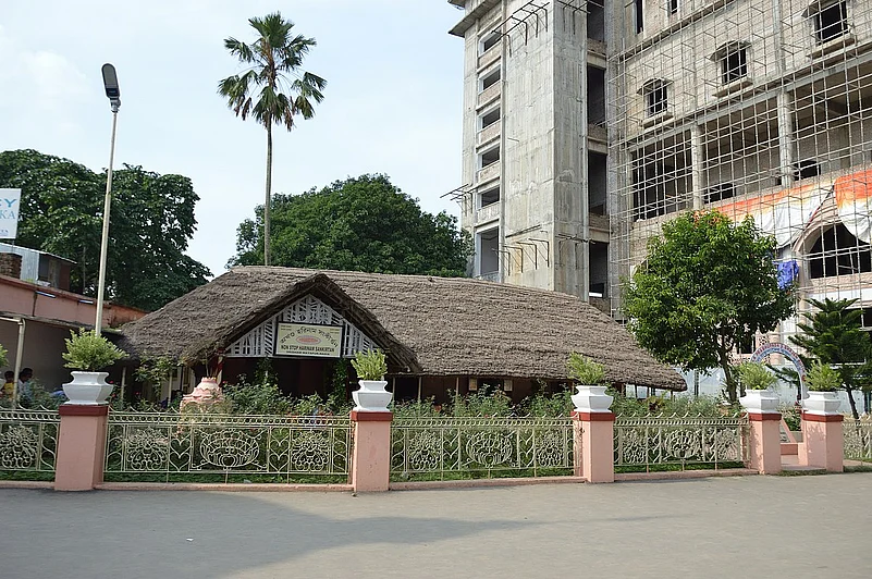 Bhajan Kutir inside ISKCON Mayapur