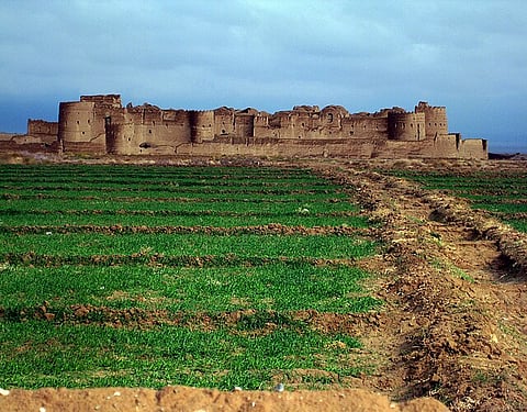 Sar Yazd Castle in Iran