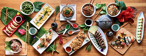 A smorgasbord of traditional Japanese cuisines
