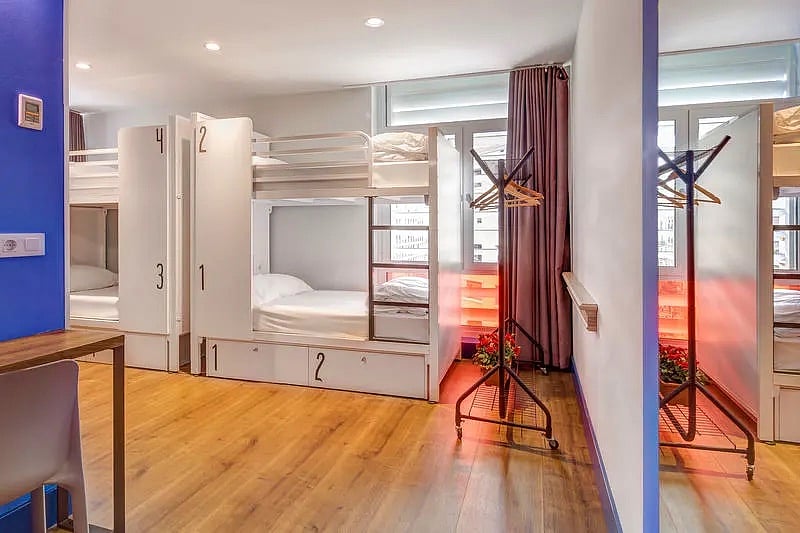 The dorm at Generator Barcelona
