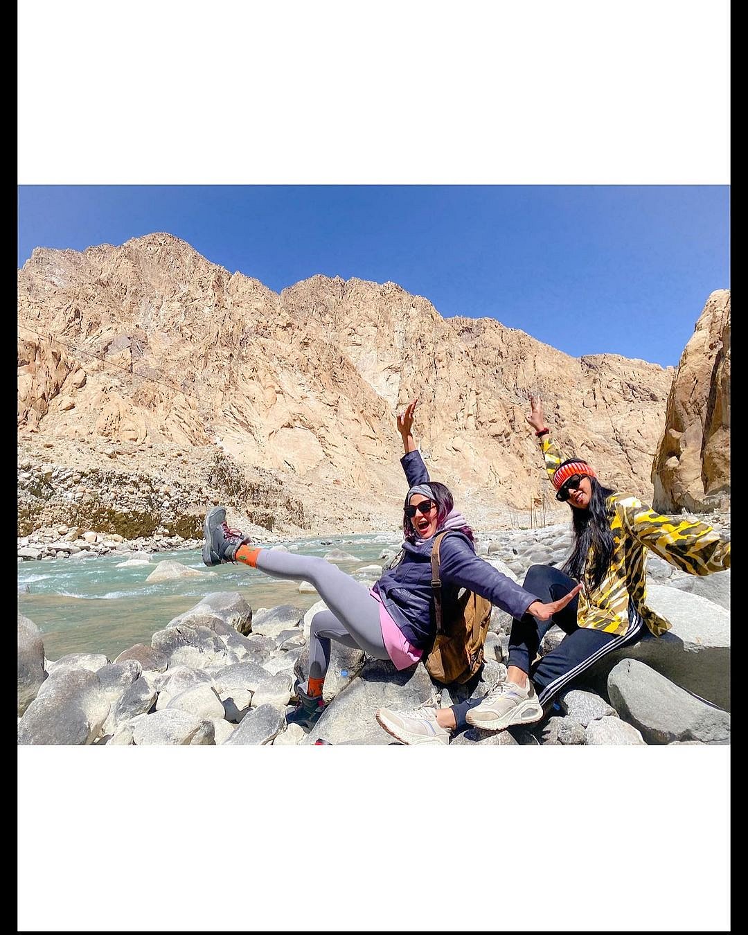 Kirti Kulhari in Ladakh