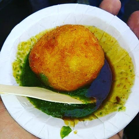 Khopra Patties at Vijay Chaat