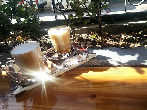 Served in a thick glass mug, with the cream floating nicely on top, the Irish Coffee in Kasauli stays loyal to the deep, rich flavour of the recipe