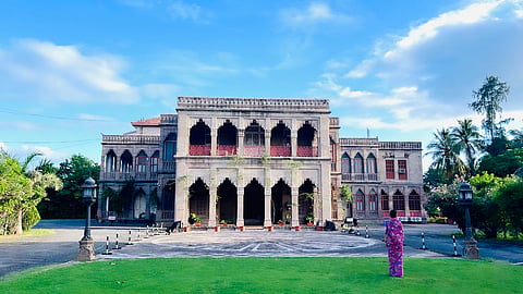 Princess Brijeshwari Kumari Gohil at Nilambagh Plalace