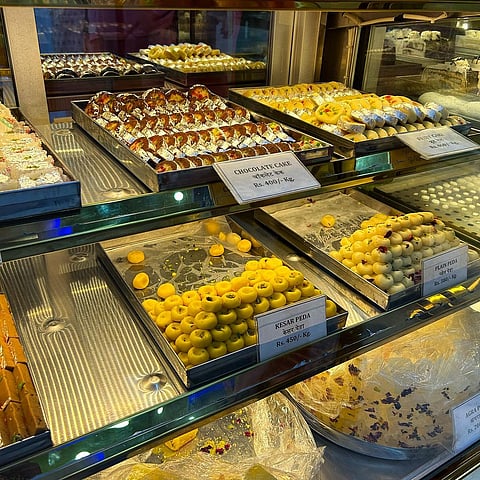 Sweets at Heeralal’s Restaurant