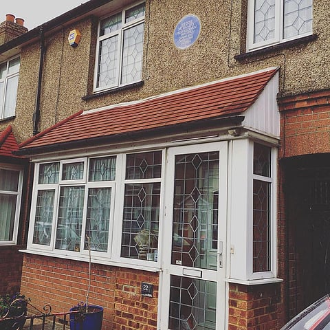 Freddie Mercury's house in Feltham