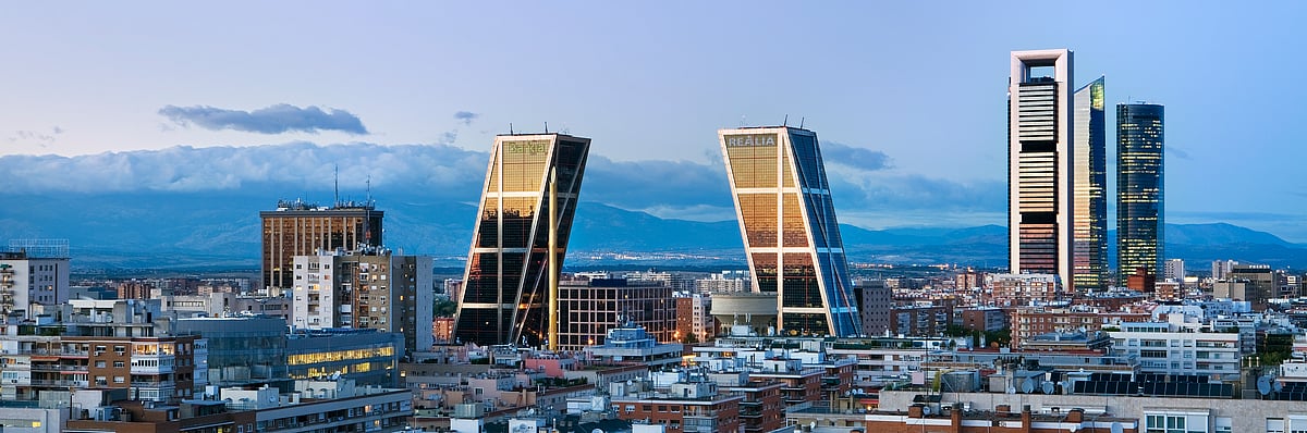 © JOSE BAREA : The skyline of Madrid