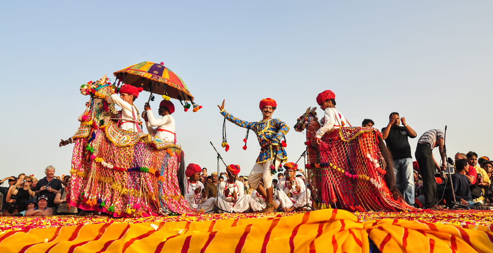 A glimpse of Pushkar mela