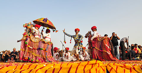 A glimpse of Pushkar mela
