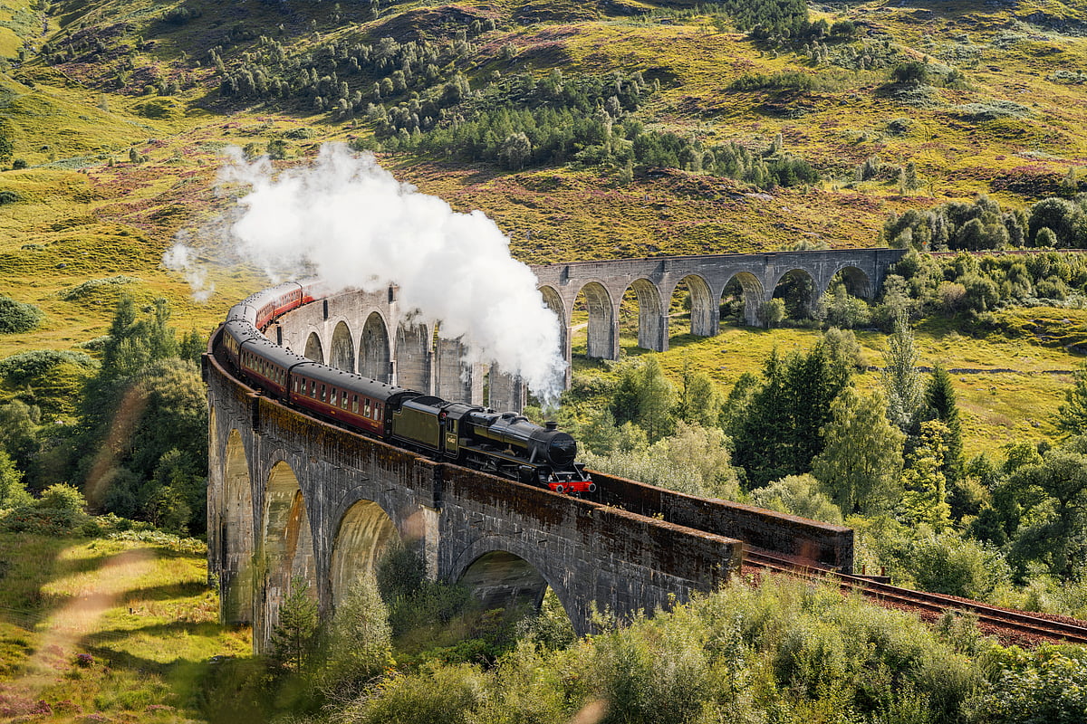 The Jacobite Steam Train