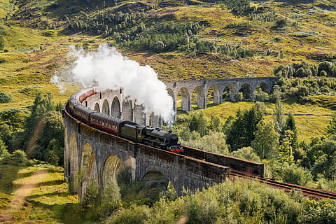 The Jacobite Steam Train