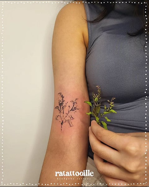 Kakkar's journey with tattooing began in March 2020