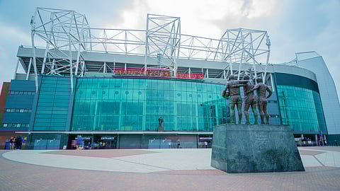 Entry to Old Trafford