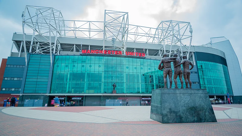 Entry to Old Trafford