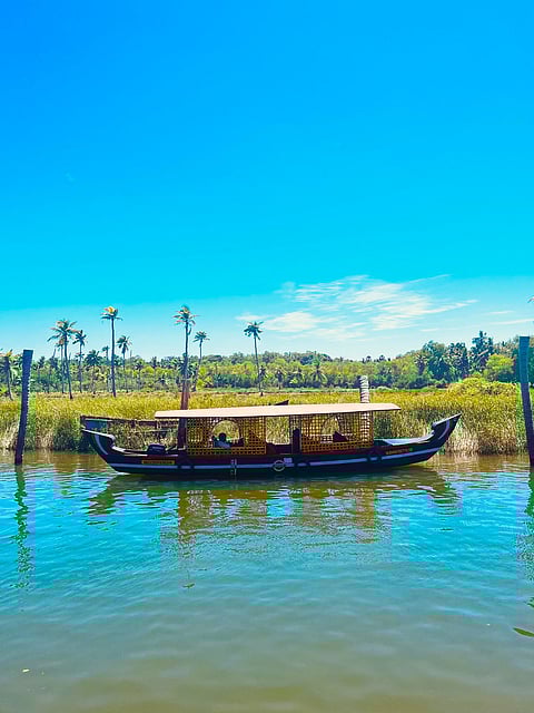 The backwaters of Poovar