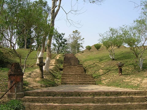 Charaideo Maidam of Ahom Kings at Charaideo in Sivasagar