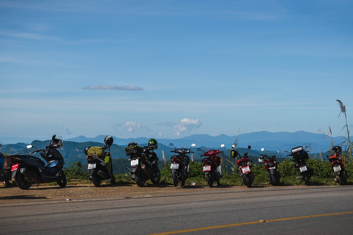 Doi Kio Lom viewpoint along the Mae Hong Son Loop