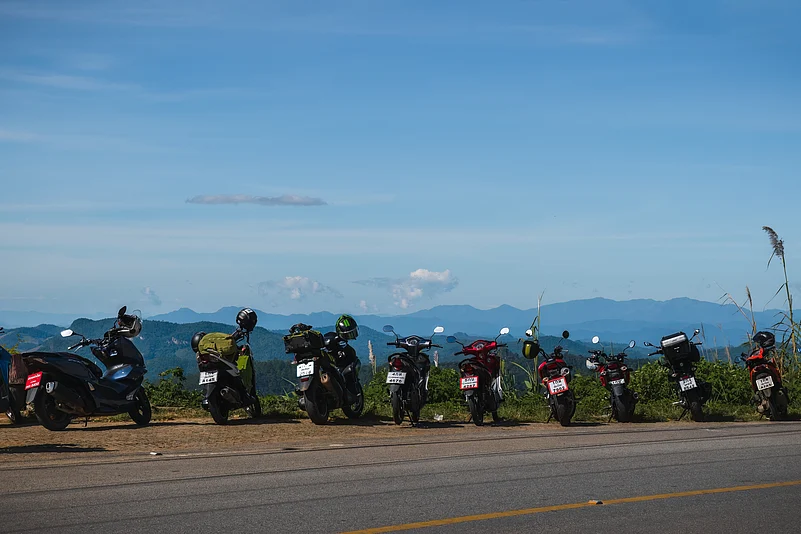 Doi Kio Lom viewpoint along the Mae Hong Son Loop